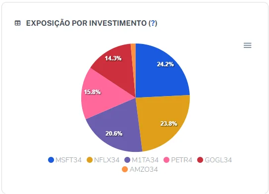 exposure by investment
